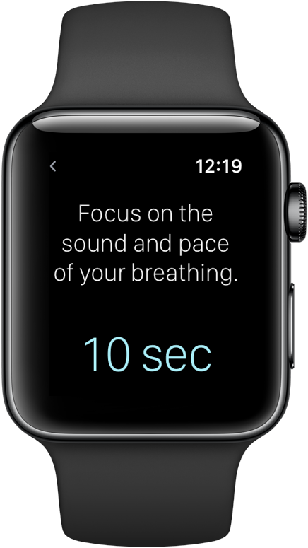 Apple Watch - Muscle relaxation exercise