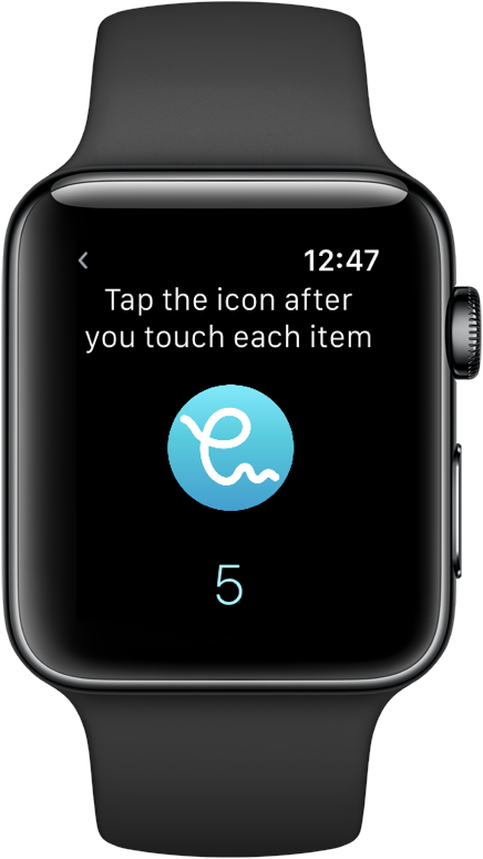 Apple Watch - Spatial recognition exercise